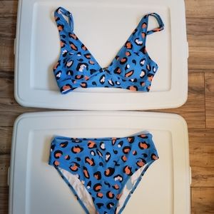 -New Women 2 Pieces Bikini  Swimsuit